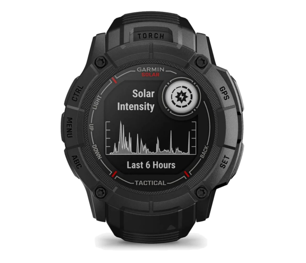 GARMIN Instinct 2X Solar Tactical Edition 50mm Czarny (010-02805-03) - 1154522 - zdjęcie 2